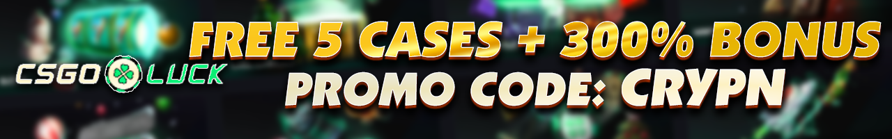claim free csgo skins on csgoluck with promo code